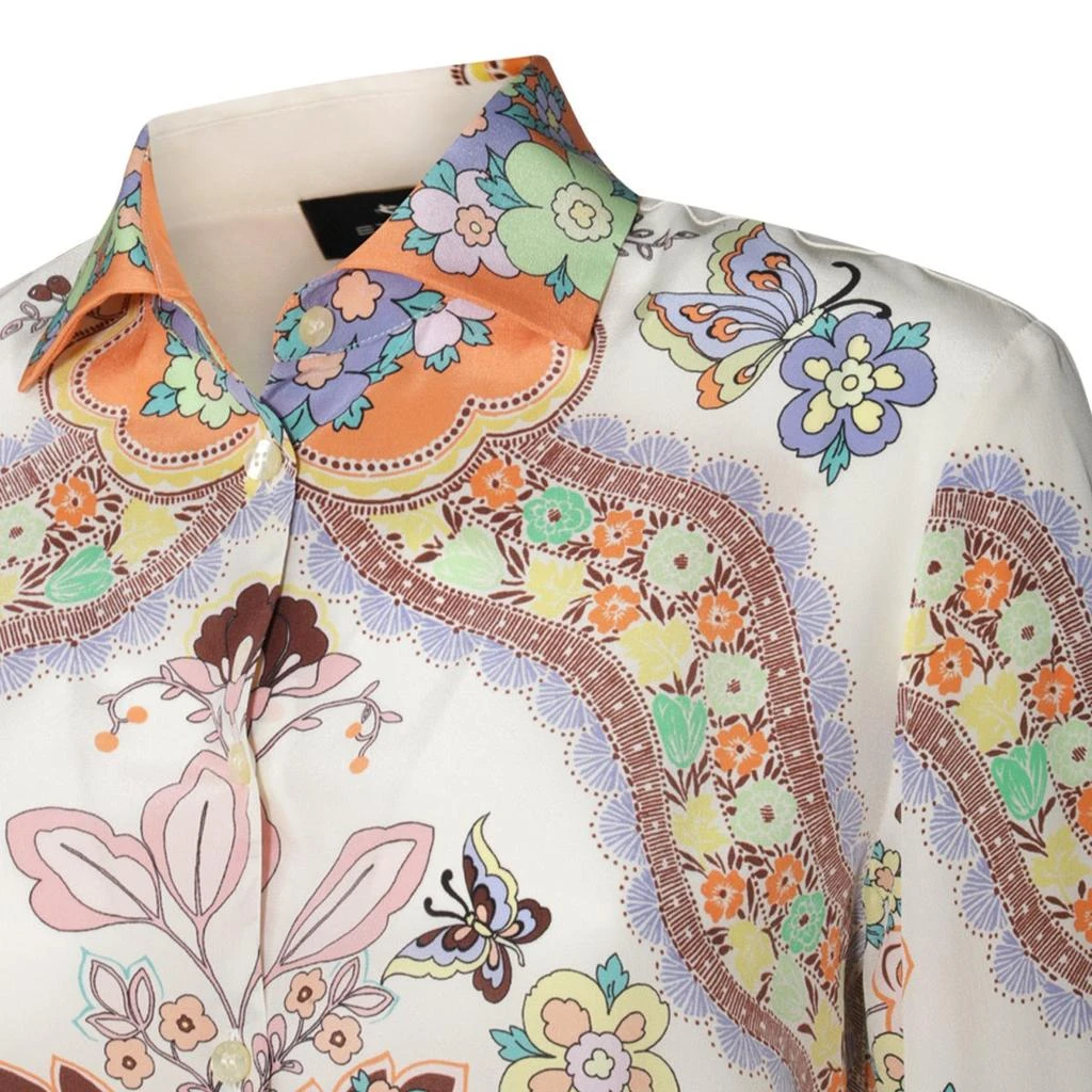 ETRO Etro Floral-Printed Long Sleeved Shirt 3