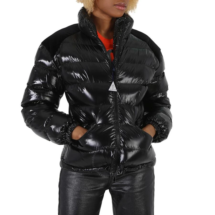 Moncler Ladies Black Celepine Quilted Short Down Jacket 1