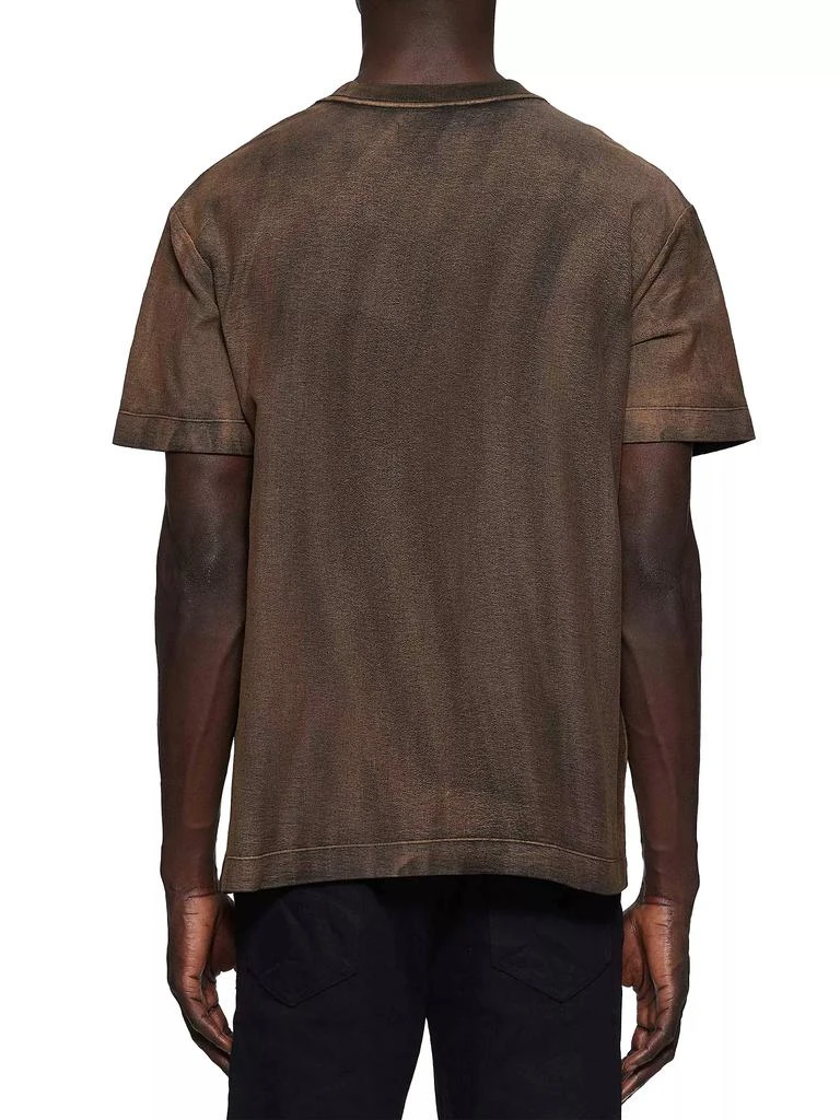 Purple Brand Textured Jersey Logo T-Shirt 2