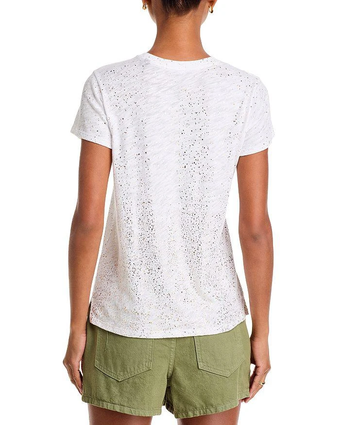 ATM Anthony Thomas Melillo Anthony Thomas Melillo Metallic Slub Jersey Tee 3