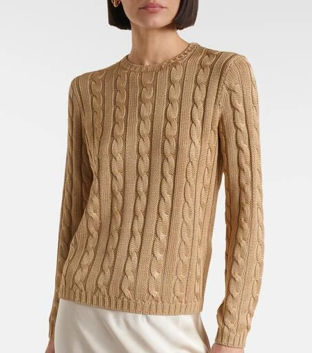 Ralph Lauren Cable-knit silk sweater 5
