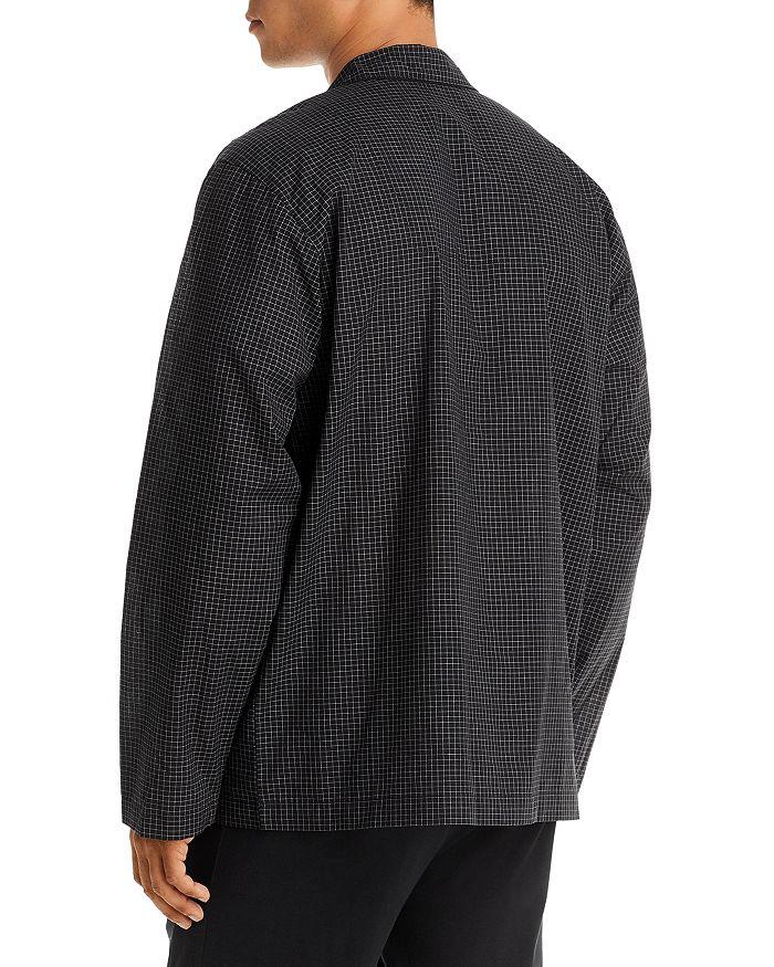 Ralph Lauren Cotton Check Button Down Pajama Shirt