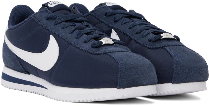 NIKE Navy & White Cortez Sneakers 4