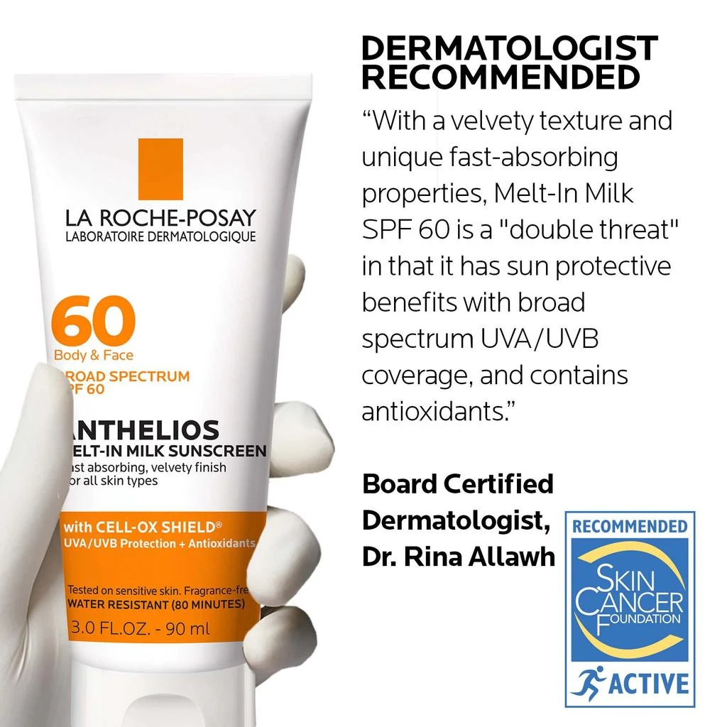 La Roche Posay La Roche-Posay Anthelios Melt-In Milk Sunscreen SPF 60 4