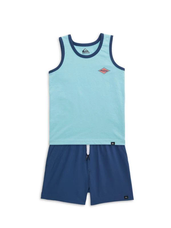 Quiksilver Baby Boy's & Little Boy's 2-Piece Tank & Shorts Set 1