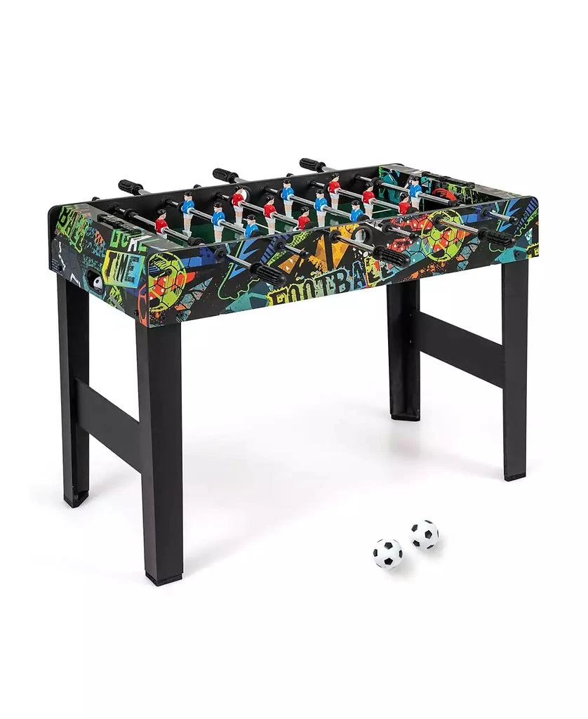 Mecale 37" Mini 2-in-1 Foosball Game Table with Detachable Legs, Tabletop Use 10