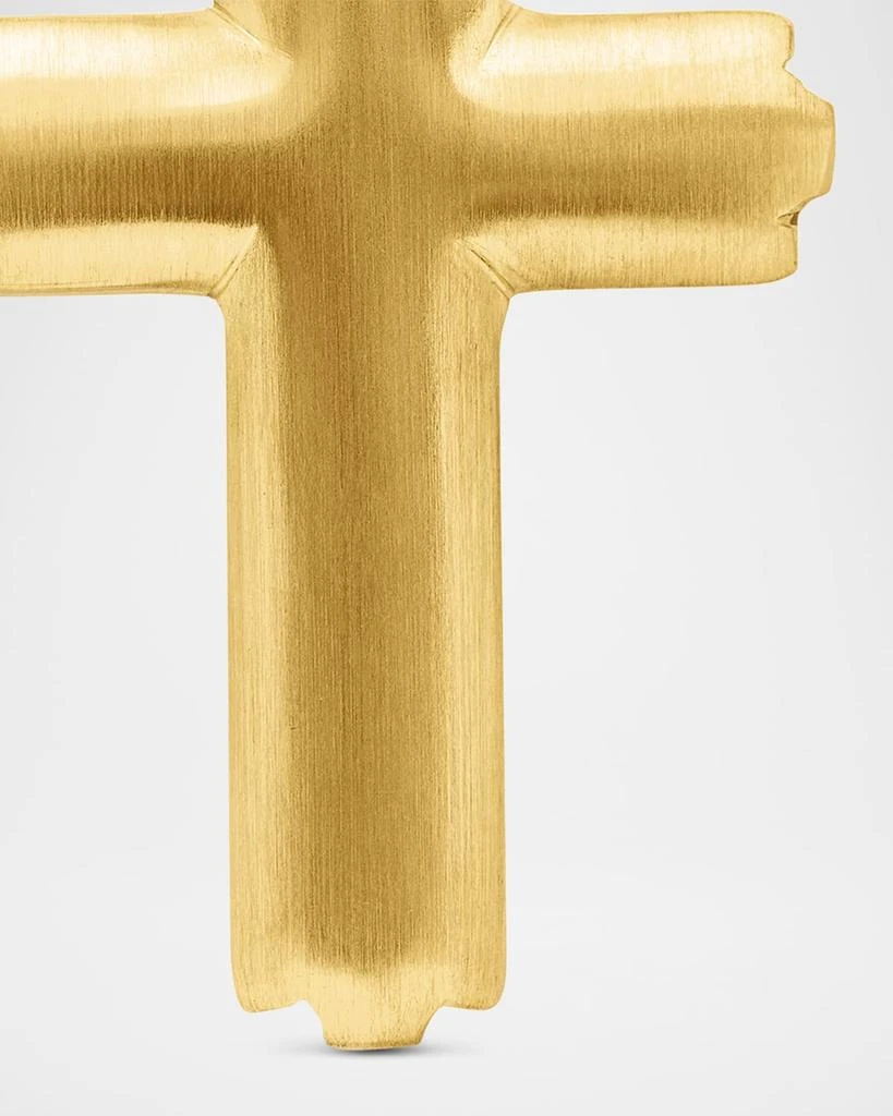 David Yurman Men
s Deco Cross Pendant in 18K Gold, 34mm 7