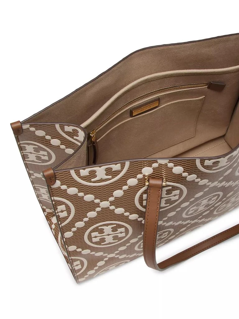 Tory Burch T Monogram Leather Tote 4