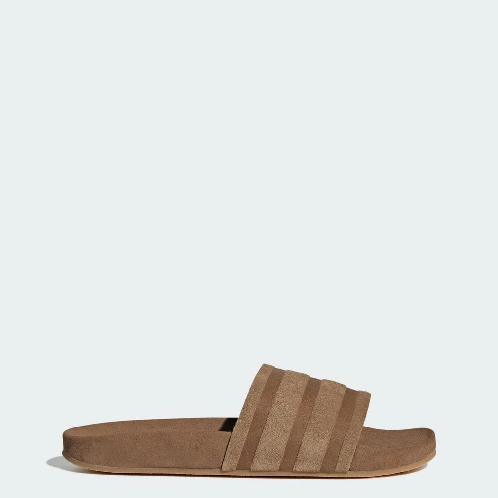 Adidas Men's  Adilette Suede Slides 1