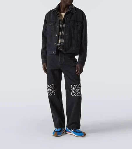 Loewe Flow Runner 2.0 suede-trimmed sneakers 2