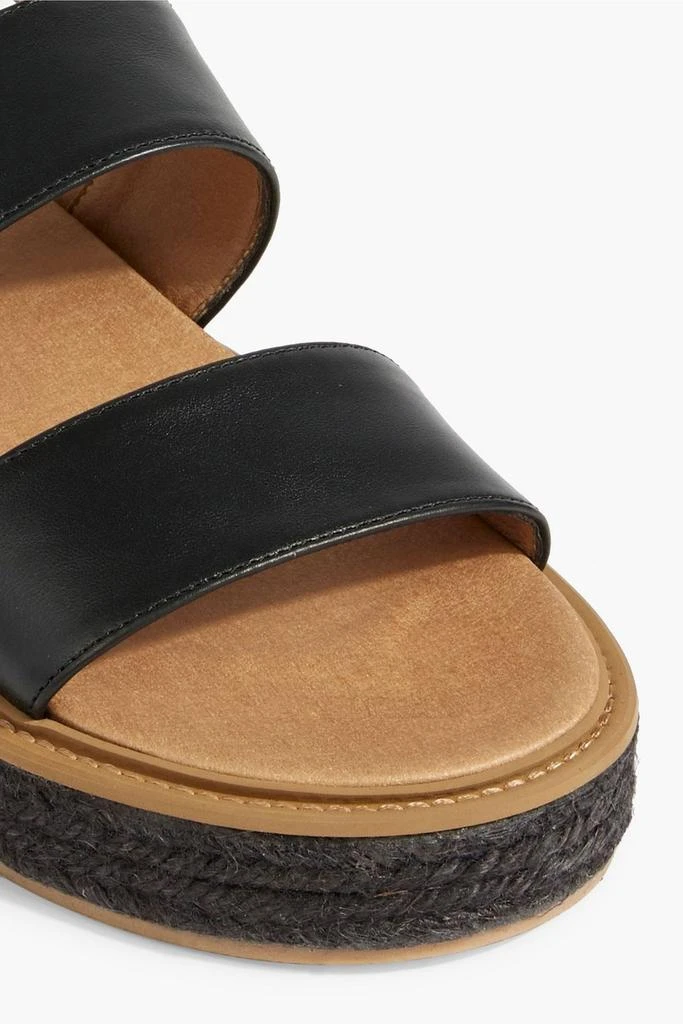 IRIS & INK Naya leather espadrille slingback sandals 5