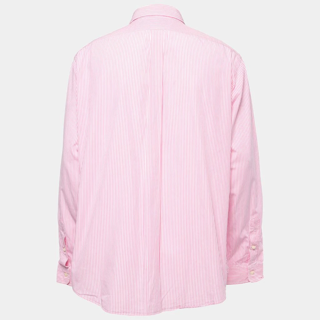 Ralph Lauren Polo Ralph Lauren Pink Striped Cotton Button Down Full Sleeve Shirt XXL 2