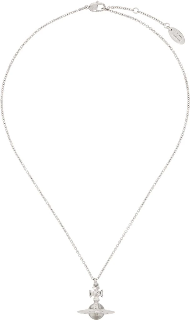 Vivienne Westwood Silver Pina Small Orb Pendant Necklace - JEWELRY 