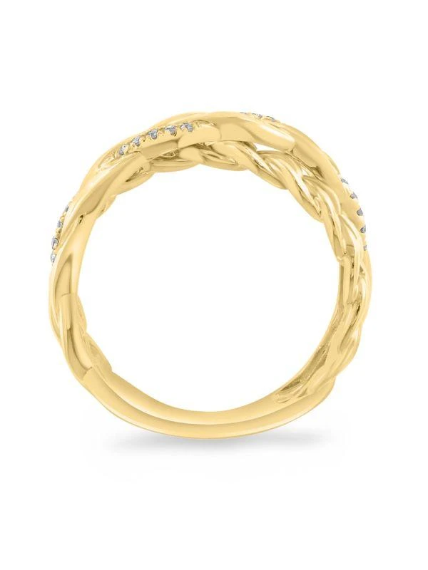 Effy 14K Yellow Gold
0.10 TCW Diamond Ring 2