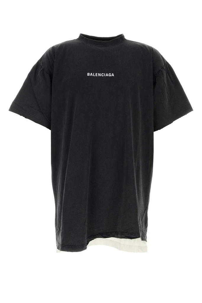 Balenciaga Balenciaga Back Double Faded T-Shirt 1