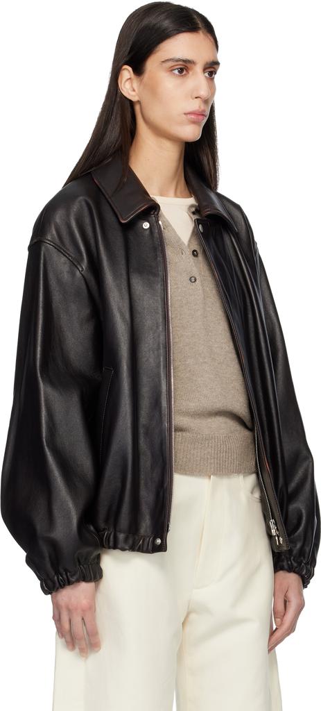 ssstein Black Sheep Leather Zip Short Jacket - Jackets - Compare