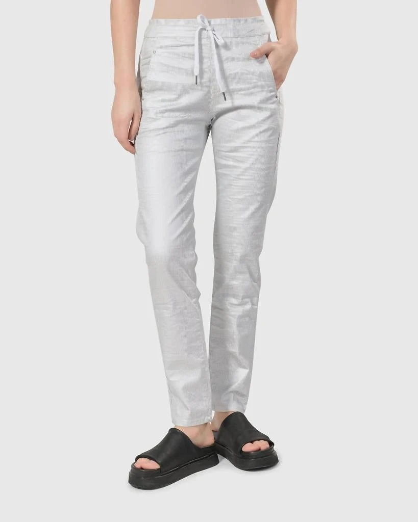 ALEMBIKA Alembika - Pinstripe Iconic Stretch Jeans 2