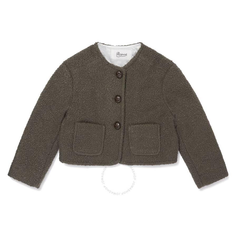 Bonpoint Kids Tabitha Textured Wool Jacket