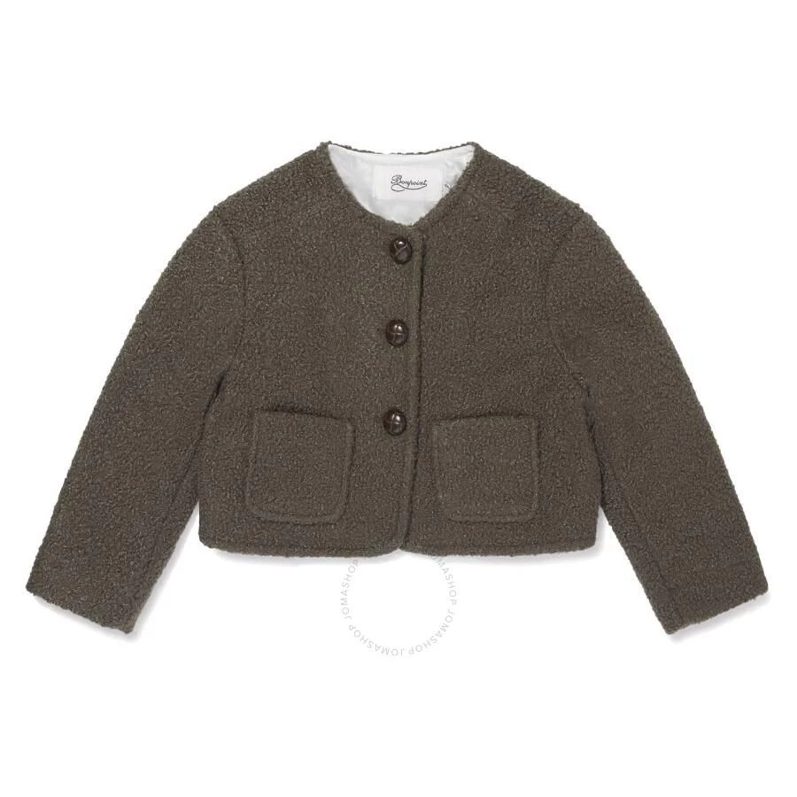 Bonpoint Kids Tabitha Textured Wool Jacket 1