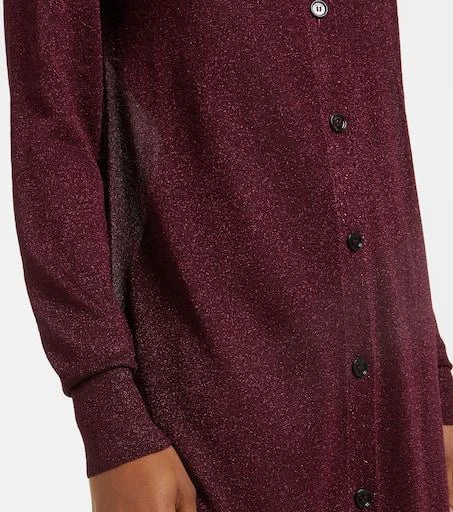 Salvatore Ferragamo Lamé cardigan 5