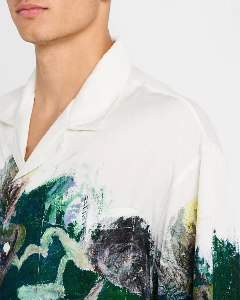 DOMREBEL Men's Pondscum Camp Shirt 5