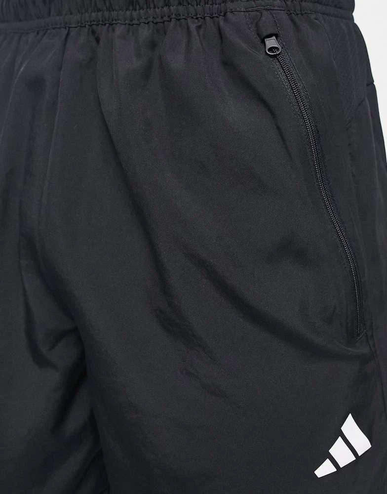 Adidas adidas Training Train Essentials 7 inch woven shorts in black 2