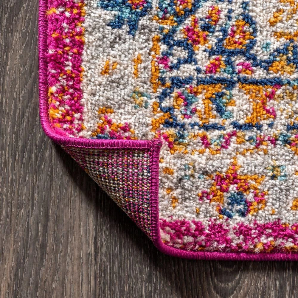 JONATHAN Y Bohemian FLAIR Boho Vintage Medallion Area Rug 4