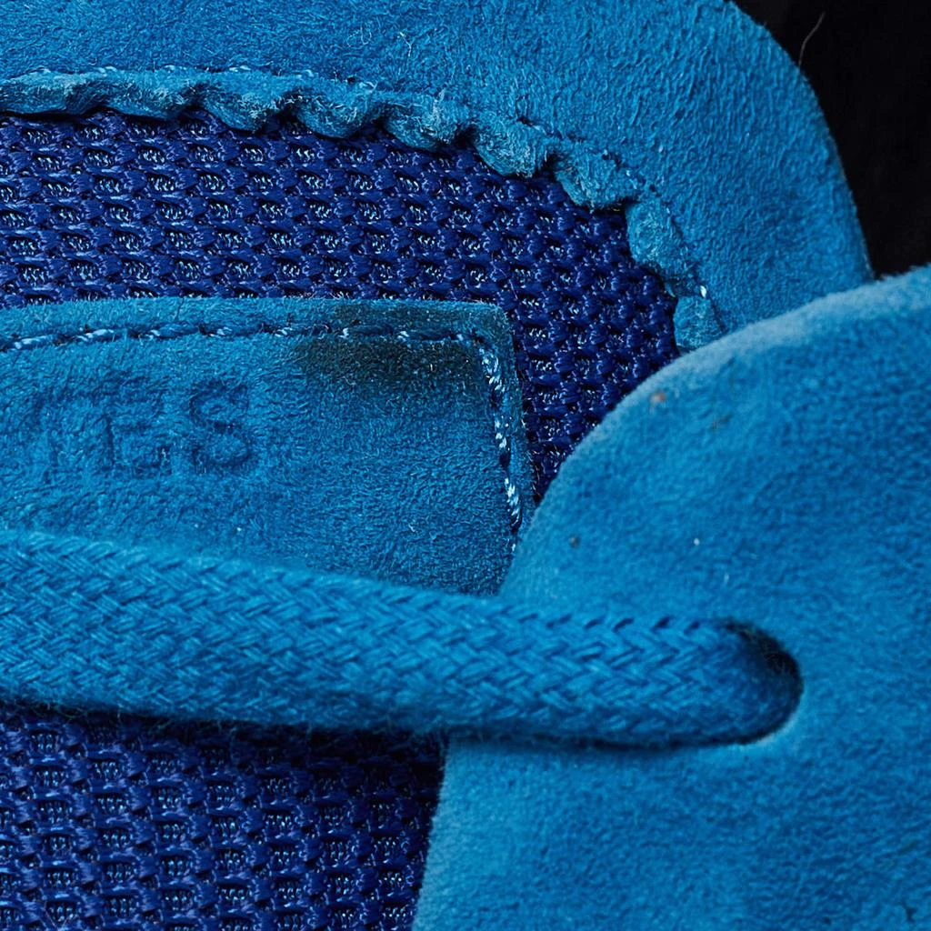 Hermes Hermes Blue Mesh and Suede Bouncing Sneakers Size 43 6
