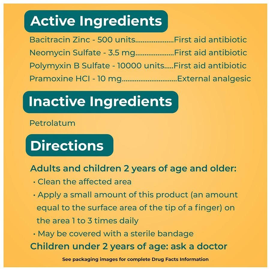 Neosporin + Pain Relief Dual Action Topical Antibiotic Ointment 8