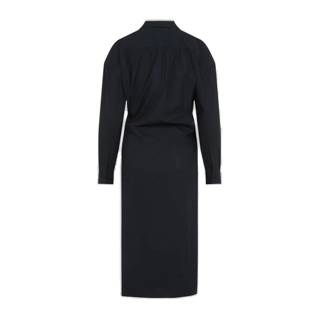 Lemaire Lemaire Long-Sleeve Twisted Midi Dress 2