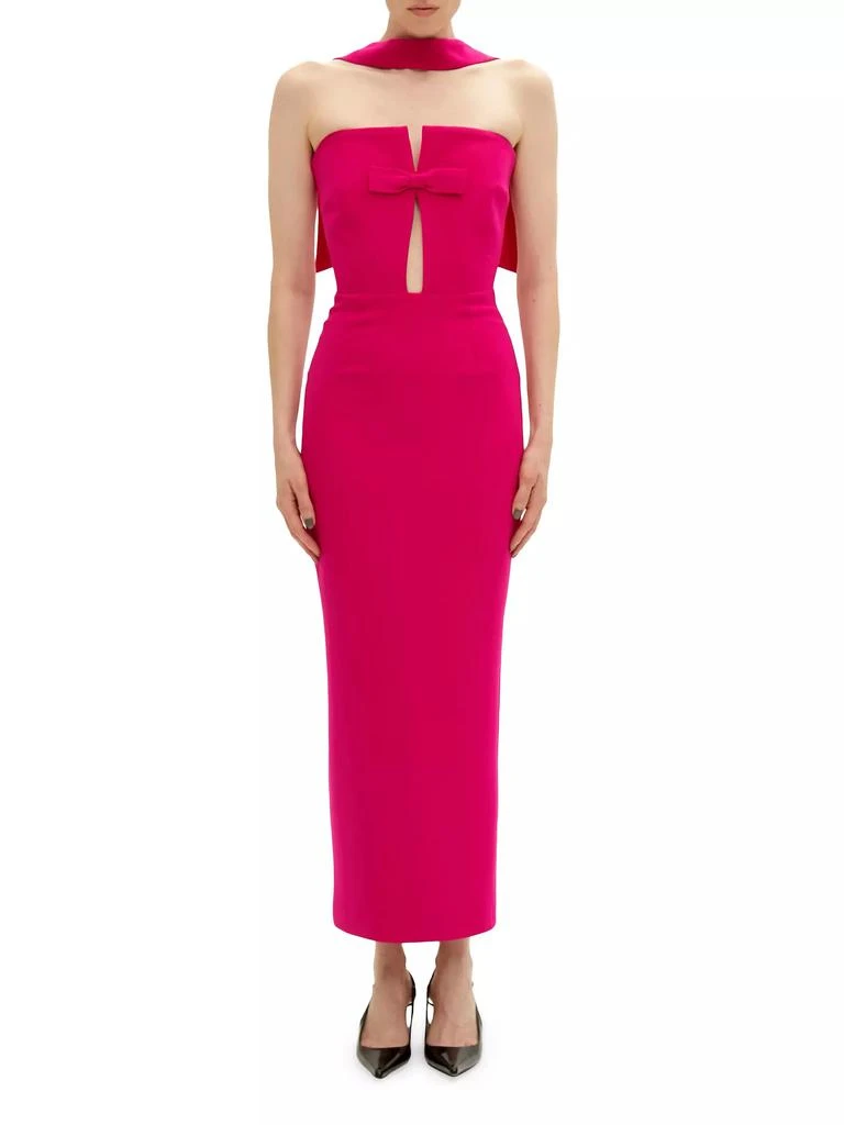 The New Arrivals Ilkyaz Ozel Holly Tailored Column Gown 3