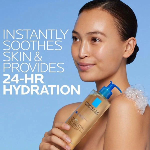 La Roche Posay La Roche-Posay Lipikar AP+ Gentle Foaming Cleansing Oil (13.52 fl. oz.) 3