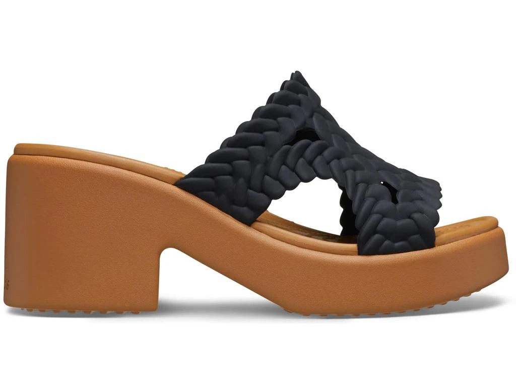Crocs Brooklyn Woven Slide Heels 6