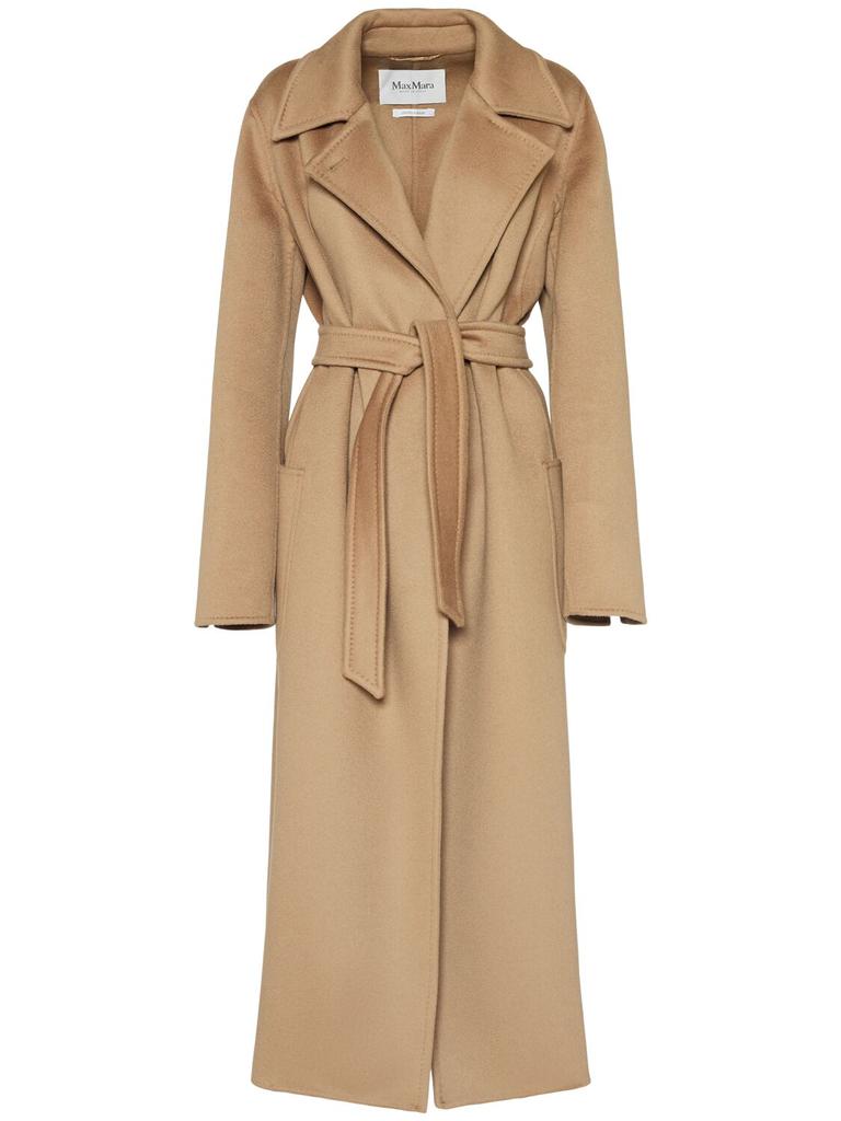 コート MAX MARA CAMEL CASHMERE ARTUR COAT Max Mara Artur Belted Cashmere Coat Camel 36 - Coats