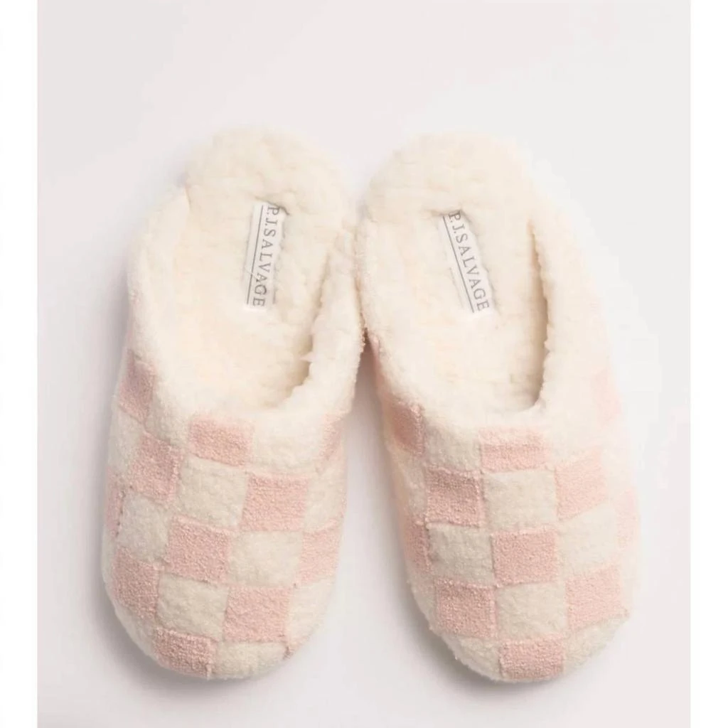 PJ Salvage Women's Let’s get Cozy Slippers 2