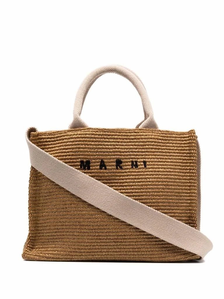 Marni Marni Tote Bag With Embroidery 1