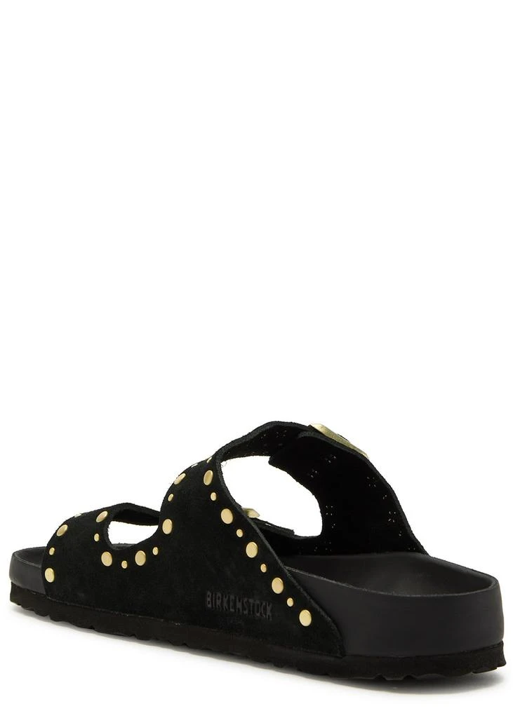 Birkenstock Arizona studded suede sliders 2