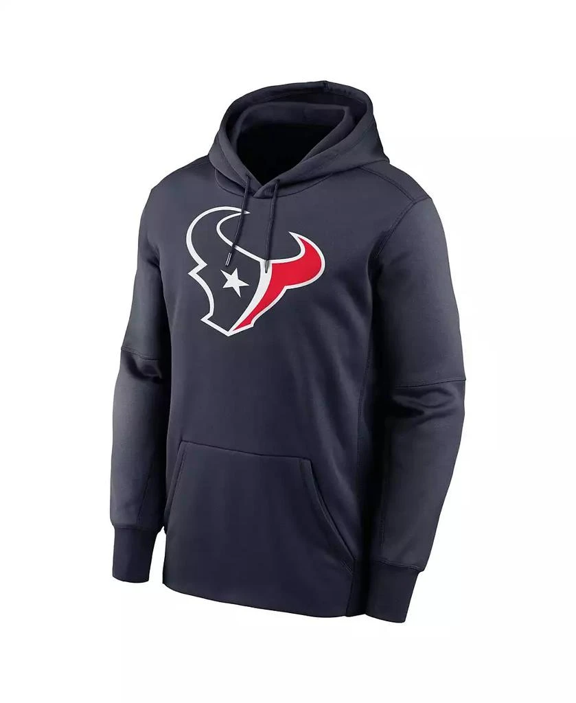 NIKE Men's C.J. Stroud Navy Houston Texans Player Name Number Performance Pullover Hoodie 2