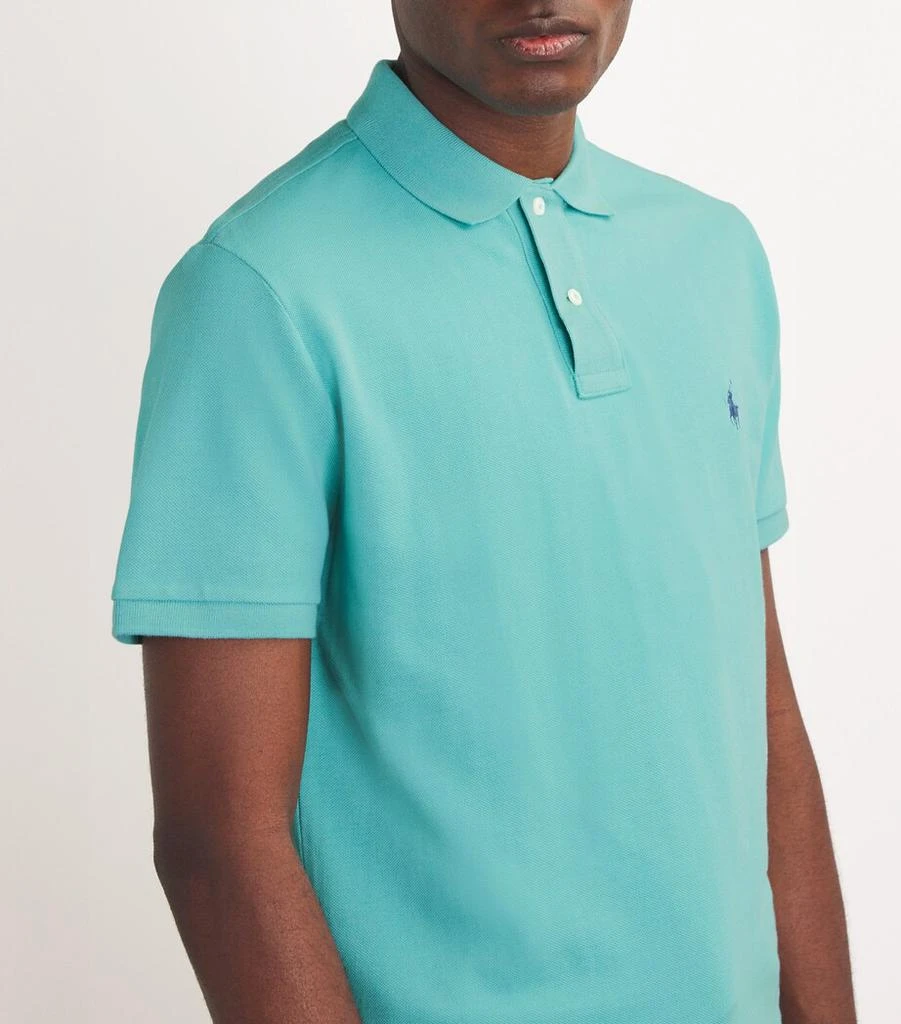 Ralph Lauren Cotton Mesh Custom-Fit Polo Shirt 6