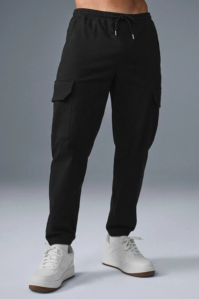 ALO | Edition Sueded Jogger Pants in Black, Size: XL