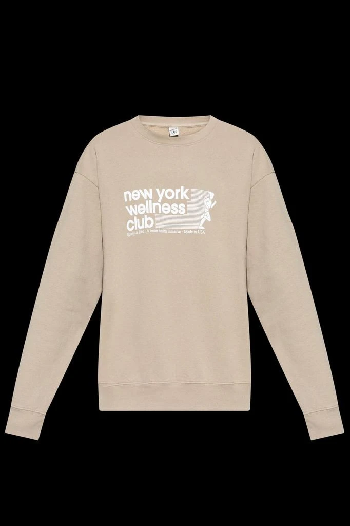Sporty & Rich Sporty & Rich Wellness Club Crewneck Sweatshirt 1