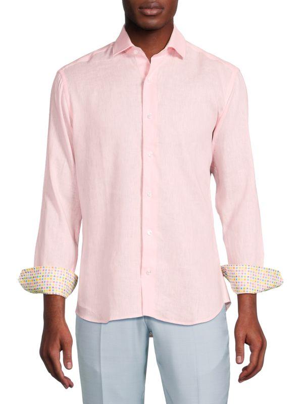 Bertigo Button Down Linen Shirt