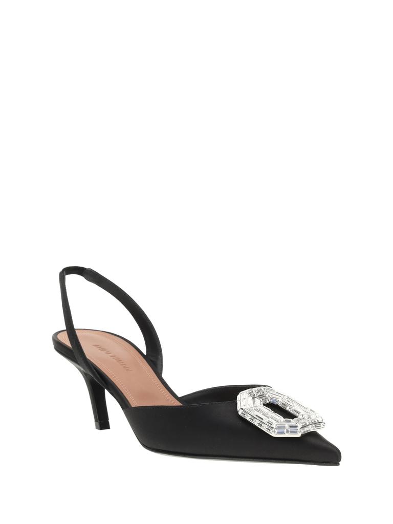 Amina Muaddi Camelia slingback Pumps