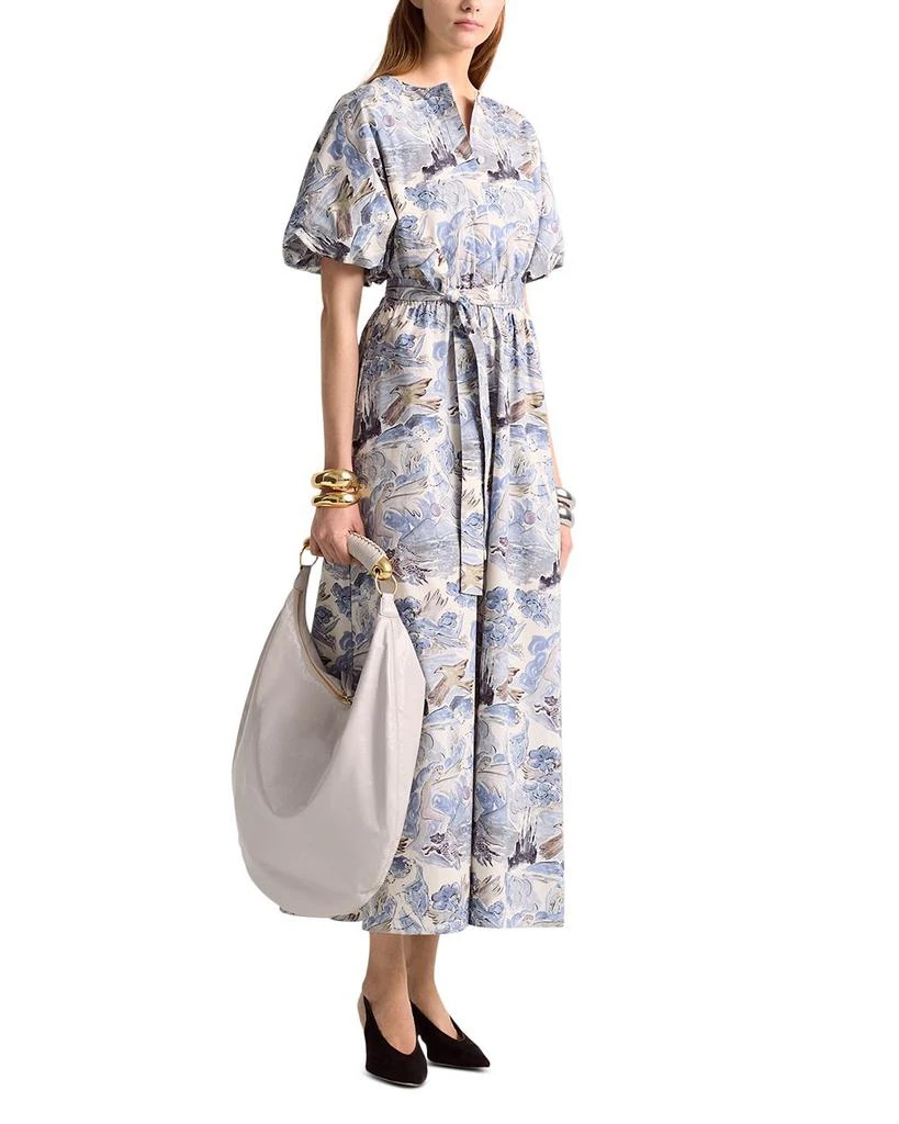 Altuzarra Paulina Puff Sleeve Printed Dress 5