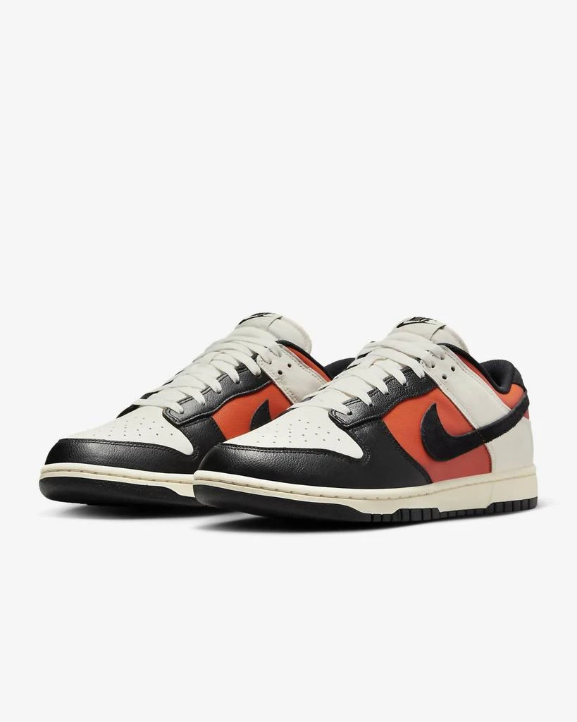 NIKE Men's Dunk Low Retro Sneaker In Phantom/black-Vintage Coral-Pale Ivory 5