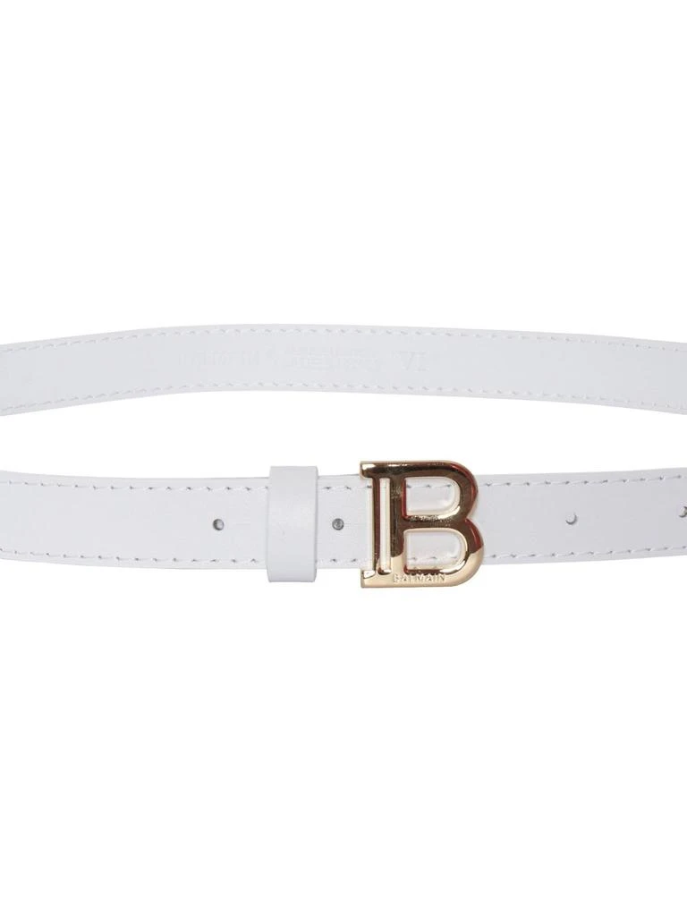 Balmain Balmain Kids Logo Buckle Belt 3