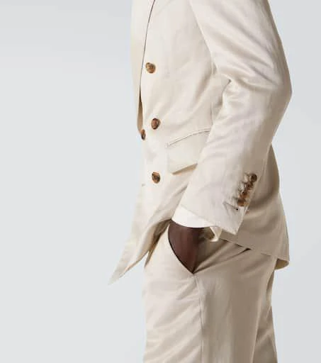 Tom Ford Silk and linen twill suit 8