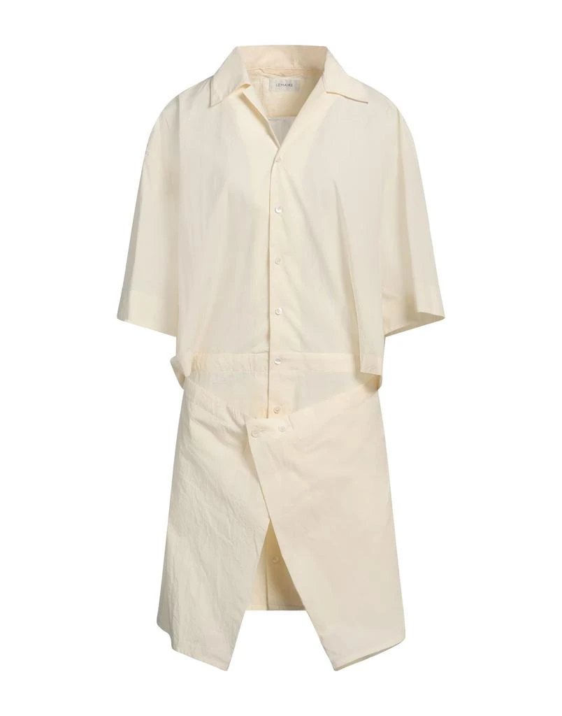 LEMAIRE Western Cotton Fitted Shirt Ivory 36 - Women