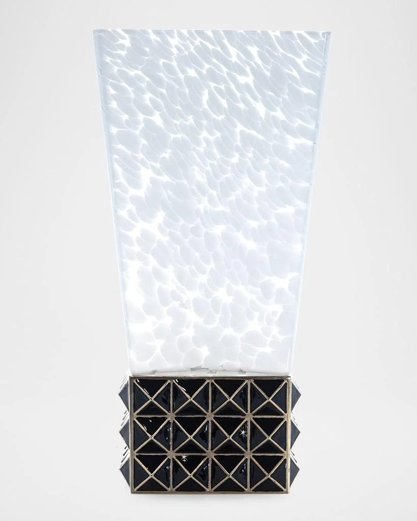 Jay Strongwater Pyramid Vase