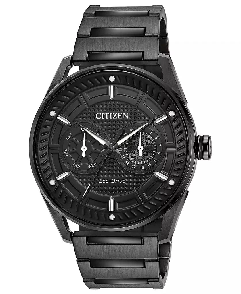 Citizen Drive from Citizen Eco-Drive Men
s Black Stainless Steel Bracelet Watch 42mm 1